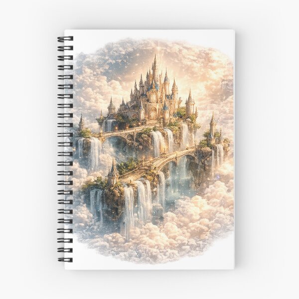 Item preview, Floating Castle in the Clouds designed and sold by creativezoneco.
