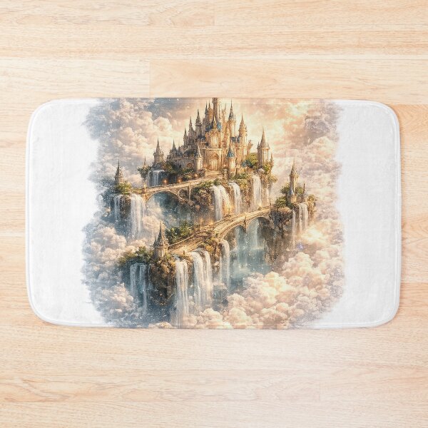 Item preview, Floating Castle in the Clouds designed and sold by creativezoneco.