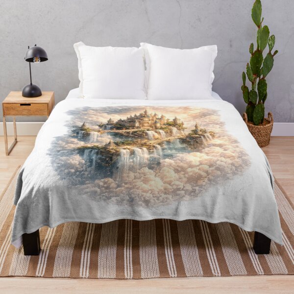 Item preview, Floating Castle in the Clouds designed and sold by creativezoneco.