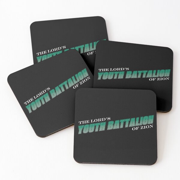 Item preview, The Lord's Youth Battalion of Zion, typography design designed and sold by Subject to Design.