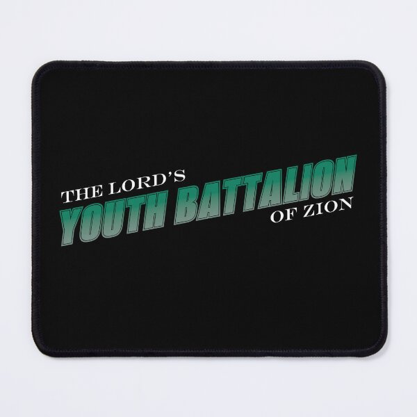 Item preview, The Lord's Youth Battalion of Zion, typography design designed and sold by Subject to Design.
