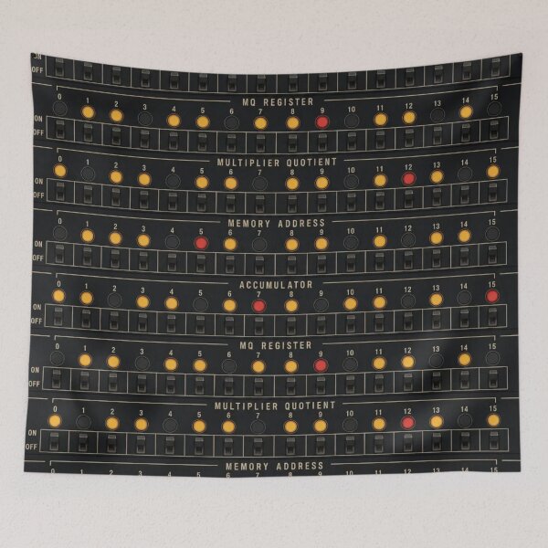 Item preview, Mainframe Front Panel Pattern — Lamp and Switch Register designed and sold by NominalSystems.