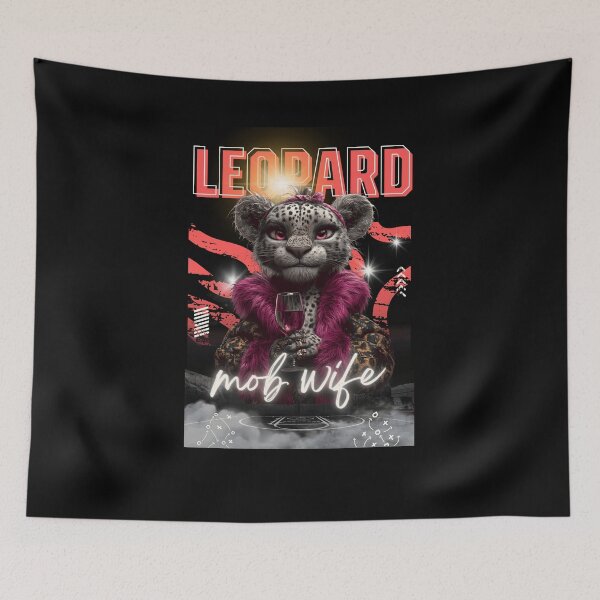 Item preview, Leopard Mob Wife Glamorous  designed and sold by SolaVault.