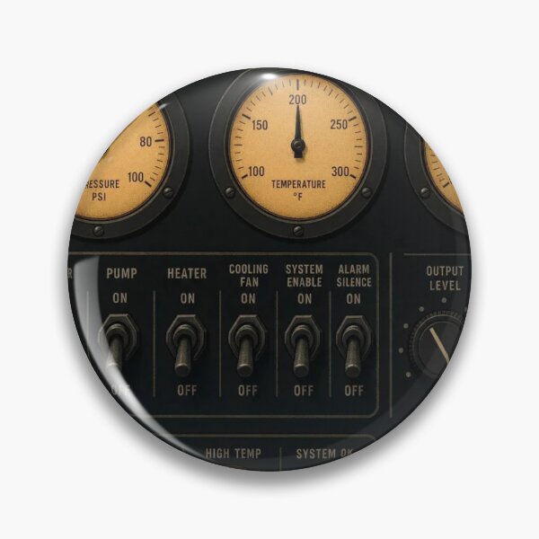 Item preview, Vintage Control Panel — Operator Console Model C-1971 designed and sold by NominalSystems.