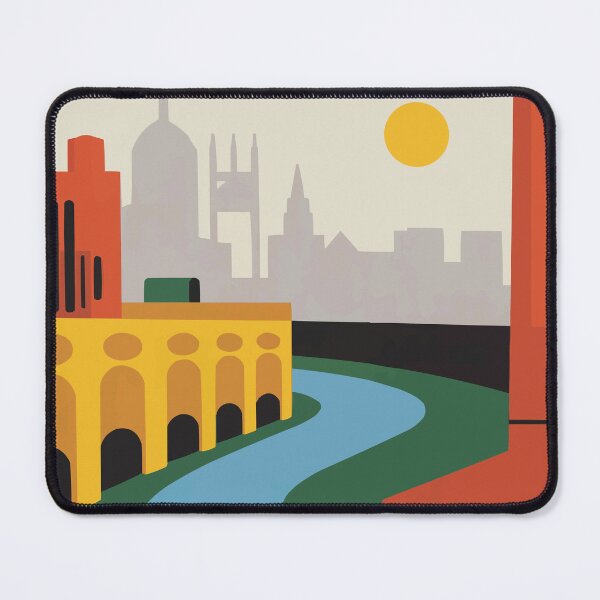 Item preview, Leeds, Northern City Wall Art designed and sold by MarkedArtPrints.
