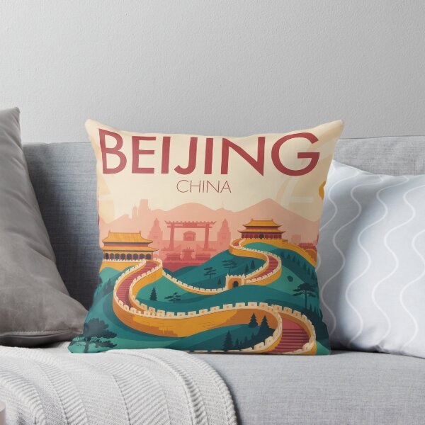 Item preview, Beijing, Great Wall Trail Wall Ar designed and sold by MarkedArtPrints.