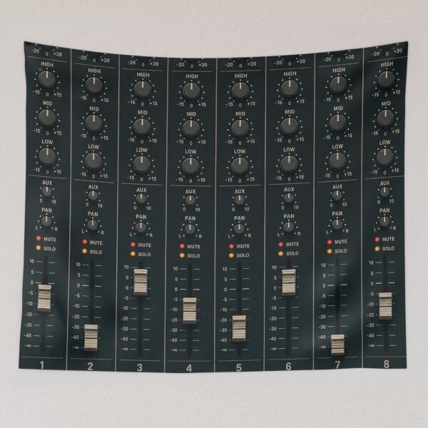 Item preview, Mixing Desk Fader Pattern — Channel Strip Repeat designed and sold by NominalSystems.