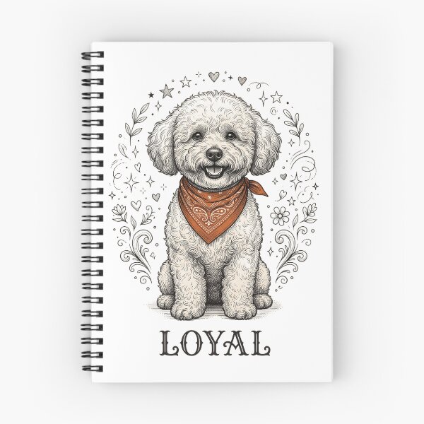 Item preview, Fluffy Bichon Frise Sitting Proudly | Cute White Dog Illustration | Bichon Frise Lover Gift Design designed and sold by Softbear Atelier.