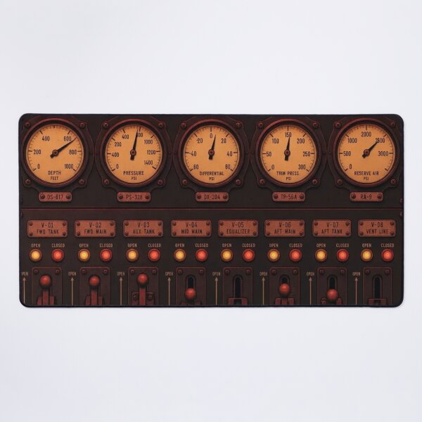 Item preview, Submarine Ballast Control Board — Depth Station Model D-9 designed and sold by NominalSystems.