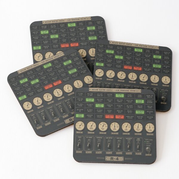 Item preview, Nuclear Reactor Console — Core Monitoring Station R-4 designed and sold by NominalSystems.