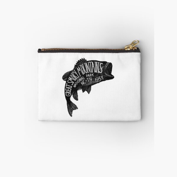 Item preview, Great Smoky Mountains National Park Fish Label designed and sold by John Morris Illustration.