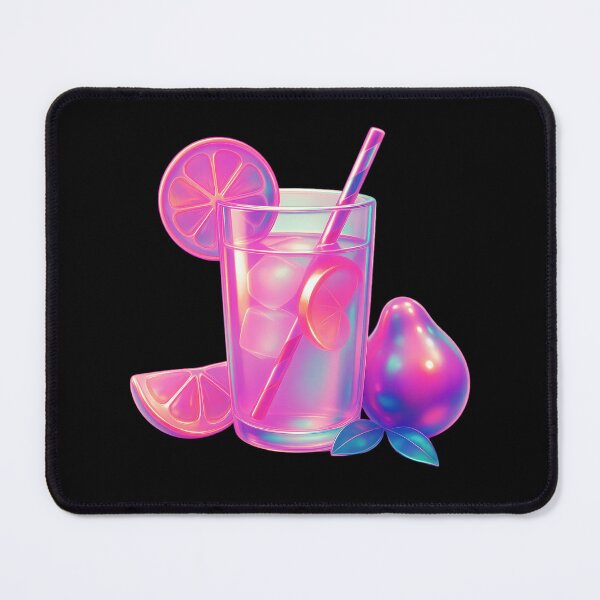 Item preview, Vaporwave Neon Lemonade Retro Summer Drink designed and sold by Moodprint5.