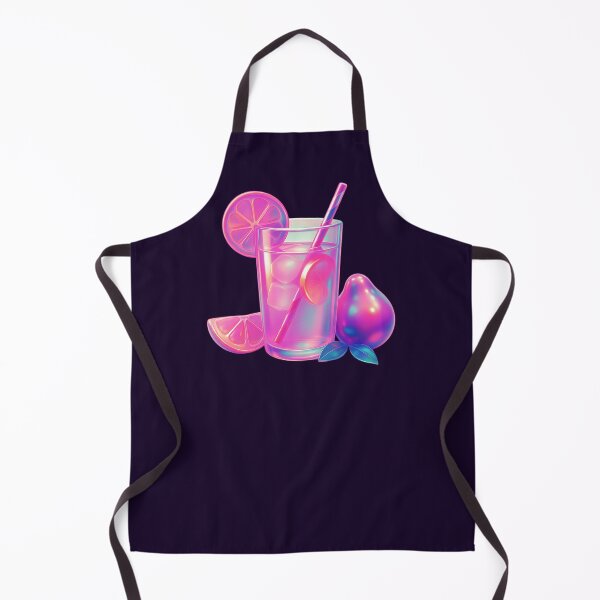 Item preview, Vaporwave Neon Lemonade Retro Summer Drink designed and sold by Moodprint5.
