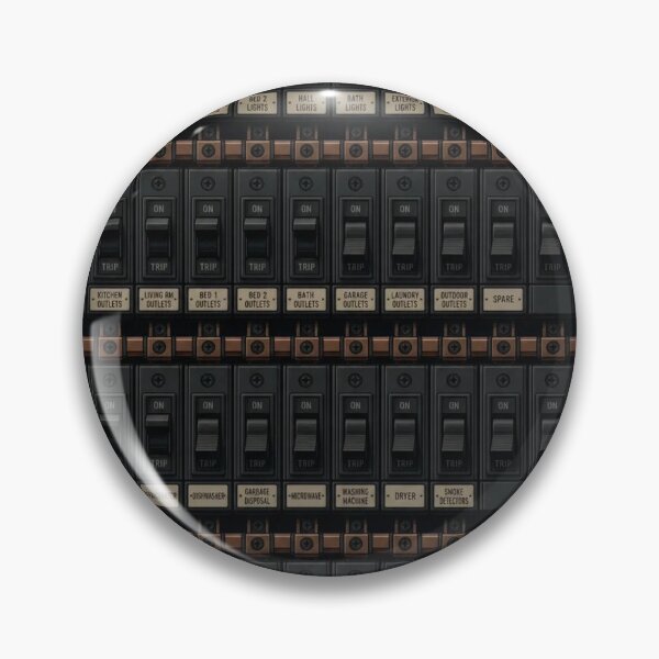 Item preview, Circuit Breaker Panel Pattern — Distribution Board Repeat designed and sold by NominalSystems.
