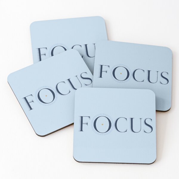Item preview, FOCUS Clarity Point Productivity Typography designed and sold by Tharaazu.