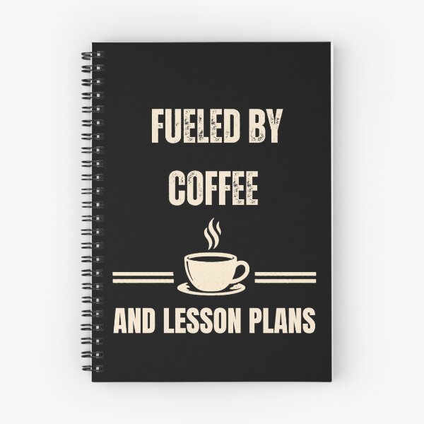 Item preview, Funny Teacher Gift Fueled by Coffee and Lesson Plans designed and sold by Worn & Witty.