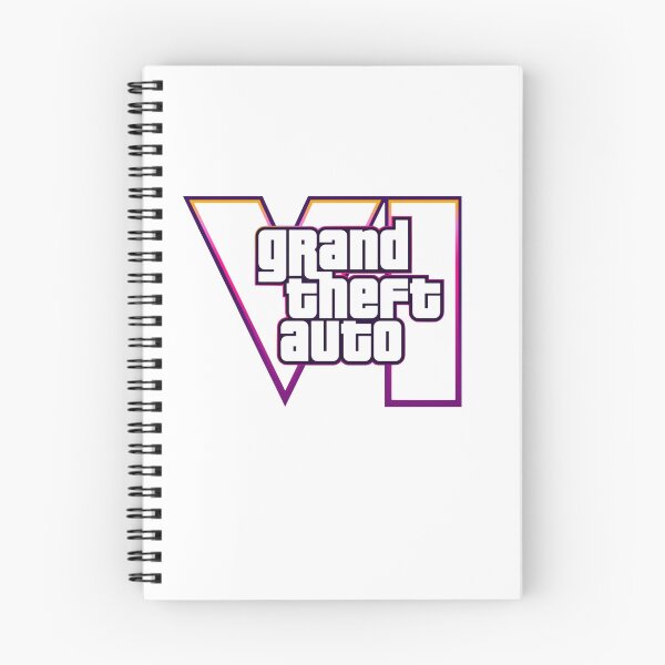 Item preview, GTA 6 Logo Transparent designed and sold by Pine & Pixels.