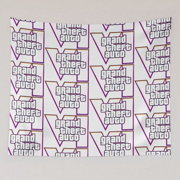 Item preview, GTA 6 Logo Transparent designed and sold by Pine & Pixels.