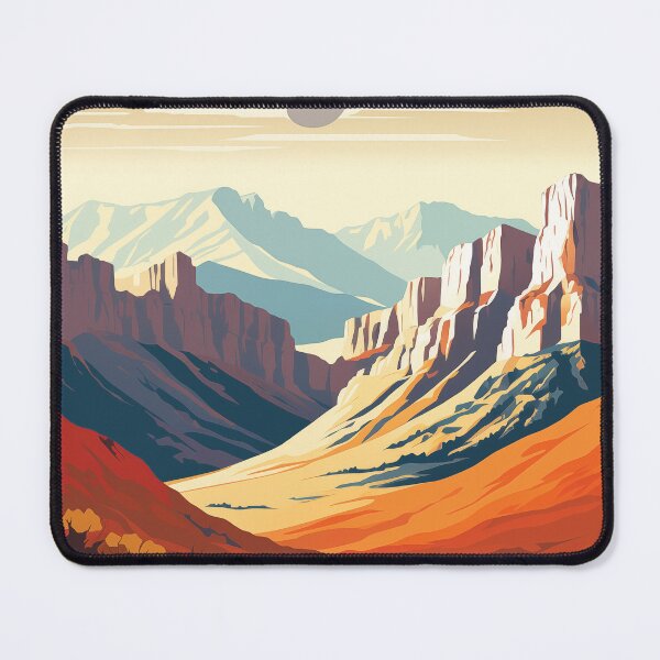 Item preview, Guadalupe Mountains, Desert Peaks Wall Art designed and sold by MarkedArtPrints.