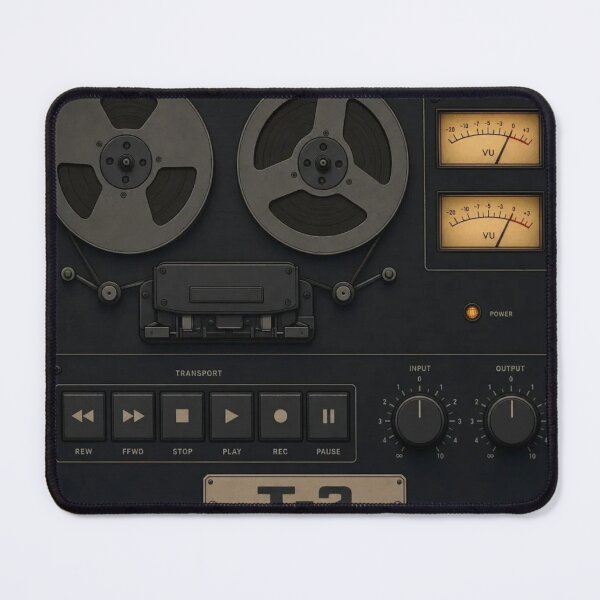 Item preview, Reel To Reel Tape Deck Faceplate — Transport Model T-2 designed and sold by NominalSystems.