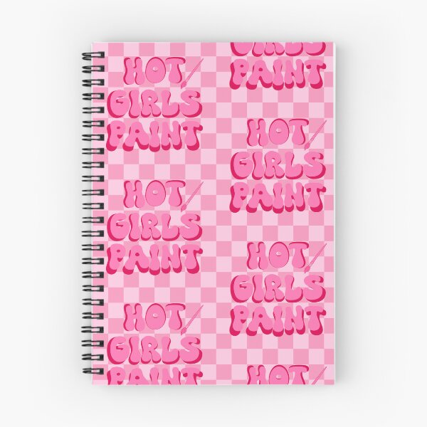 Item preview, Hot Girls Paint (Pink Checkered) designed and sold by gennyevans.