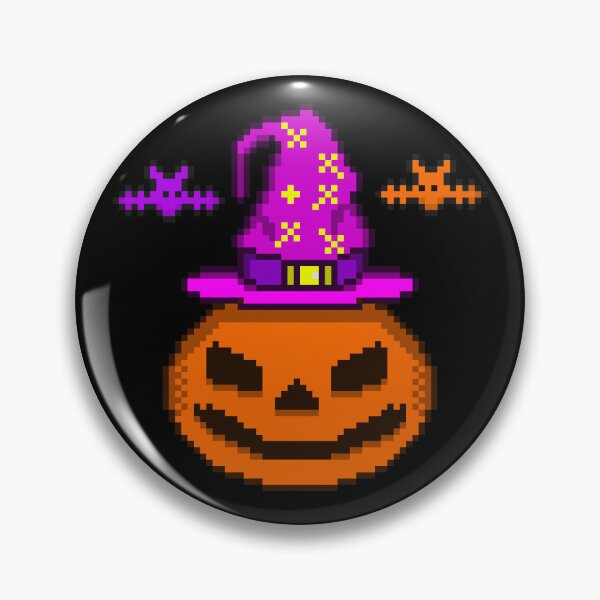 Item preview, Halloween Witch Pumpkin and Bats Retro designed and sold by RetroRlx.