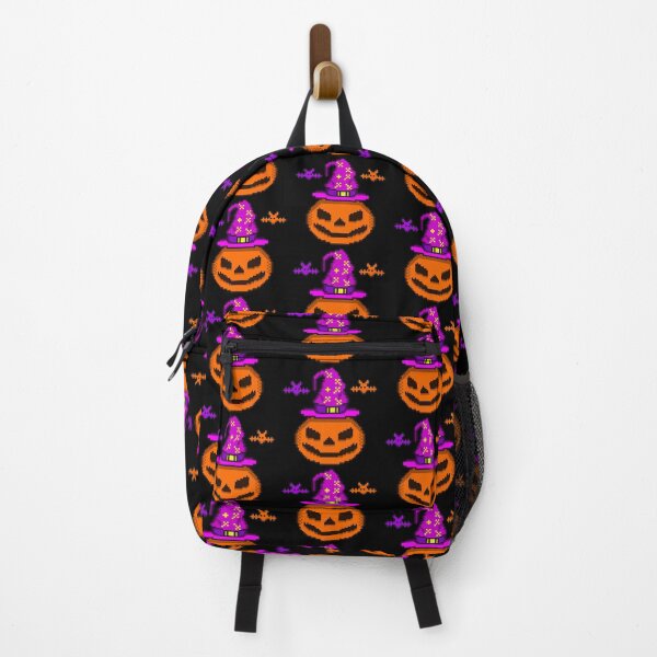 Item preview, Halloween Witch Pumpkin and Bats Retro designed and sold by RetroRlx.
