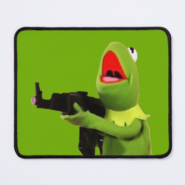 Item preview, Kermit The Frog With Gun designed and sold by monkofyomom.