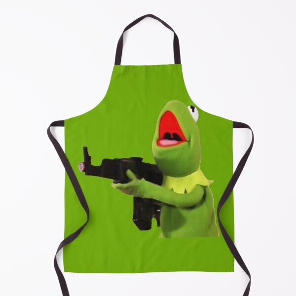 Item preview, Kermit The Frog With Gun designed and sold by monkofyomom.