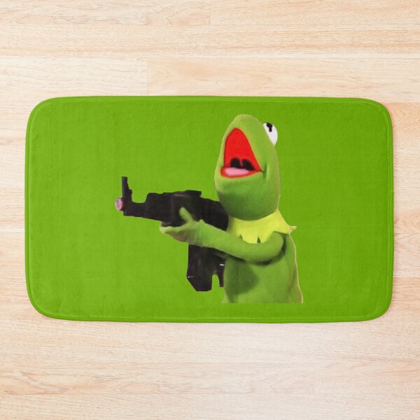 Item preview, Kermit The Frog With Gun designed and sold by monkofyomom.