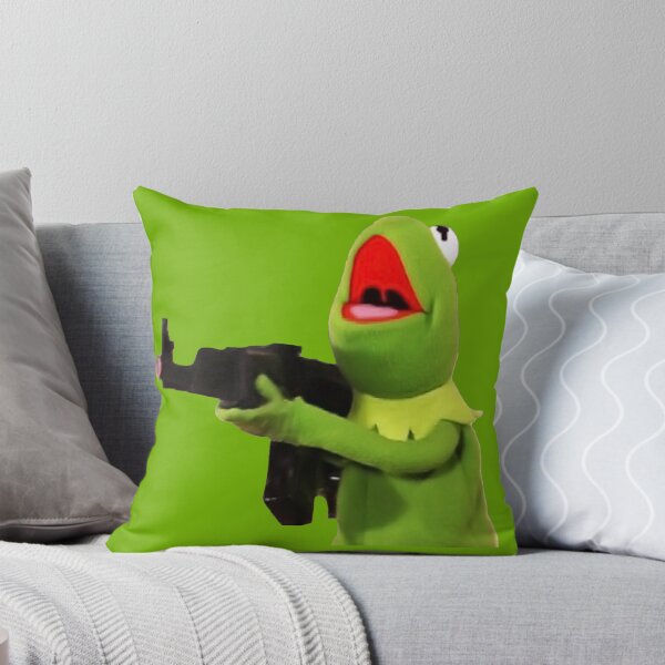 Item preview, Kermit The Frog With Gun designed and sold by monkofyomom.