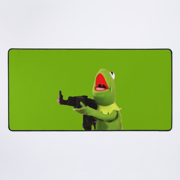 Item preview, Kermit The Frog With Gun designed and sold by monkofyomom.