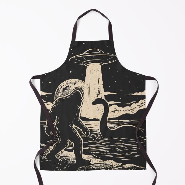Item preview, Bigfoot Loch Ness Monster UFO Cryptid Hiking Outdoorsy designed and sold by Y-Vibes.