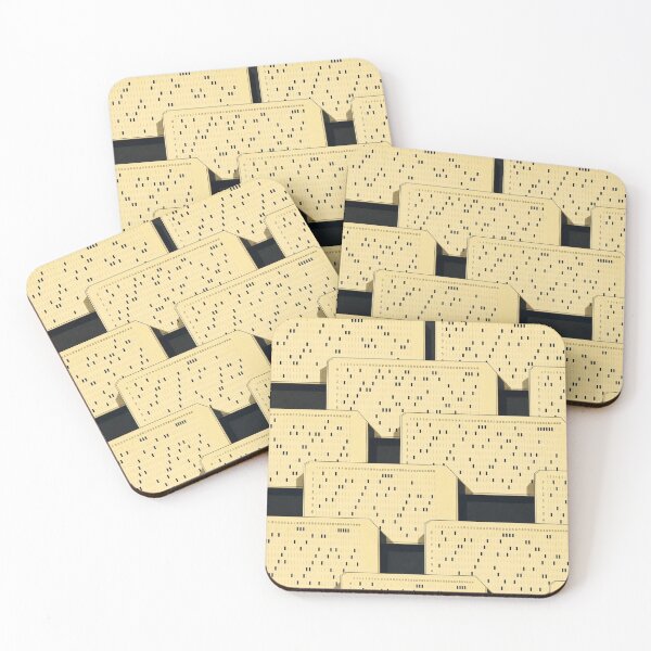 Item preview, Punch Card Pattern — Perforated Data Deck designed and sold by NominalSystems.