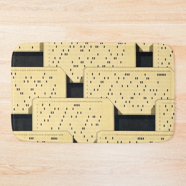 Item preview, Punch Card Pattern — Perforated Data Deck designed and sold by NominalSystems.