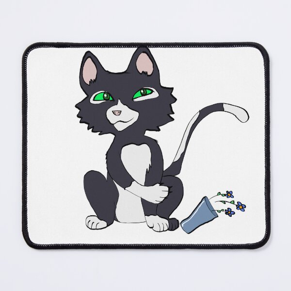 Item preview, Cat and Flower Vase designed and sold by WilesNailsPower.