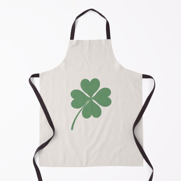 Item preview, Green Aesthetic Four Leaf Clover Heart Design, Lucky You Vibes, Shamrocks designed and sold by SpringTeaDesigns.