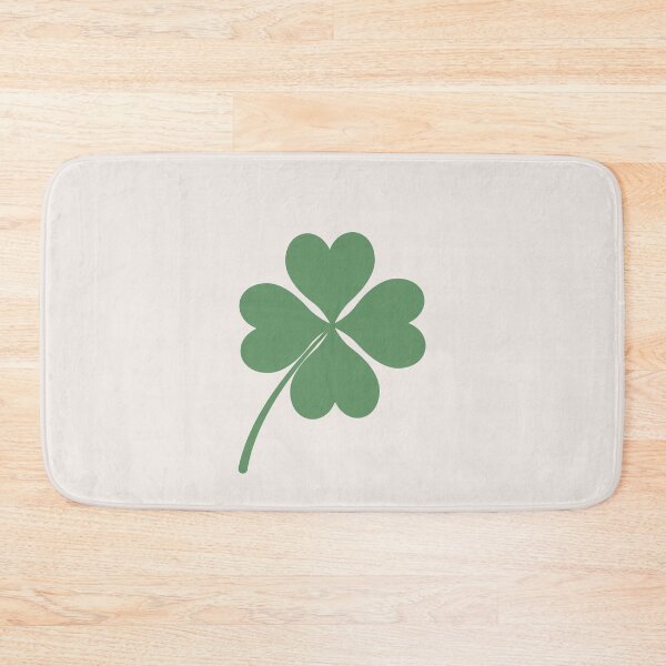 Item preview, Green Aesthetic Four Leaf Clover Heart Design, Lucky You Vibes, Shamrocks designed and sold by SpringTeaDesigns.