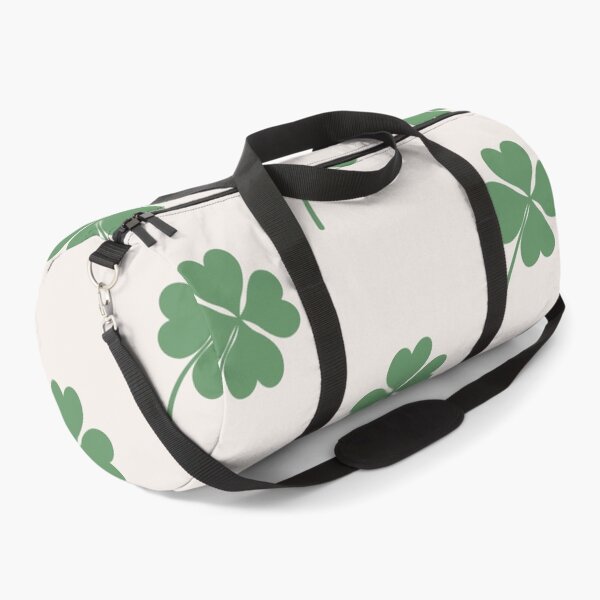 Item preview, Green Aesthetic Four Leaf Clover Heart Design, Lucky You Vibes, Shamrocks designed and sold by SpringTeaDesigns.