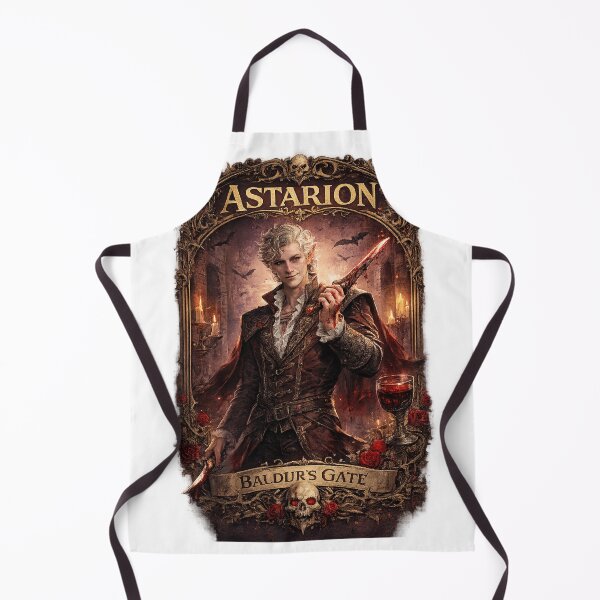 Item preview, Astarion Gothic Fantasy Art | Baldur's Gate Vampire Illustration designed and sold by Créat 213.