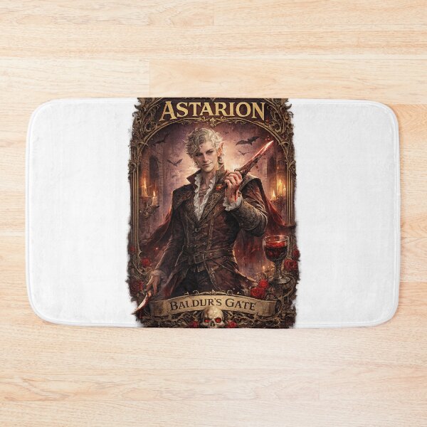 Item preview, Astarion Gothic Fantasy Art | Baldur's Gate Vampire Illustration designed and sold by Créat 213.