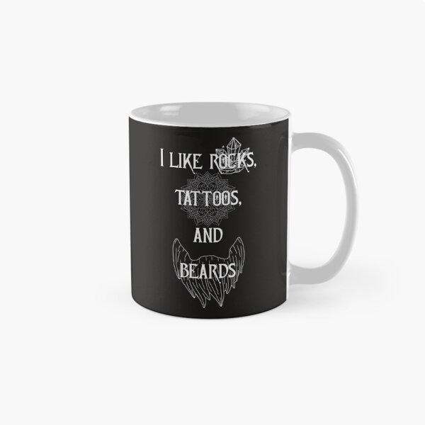 Item preview, Tattoos, beards and rocks, who needs more? designed and sold by A-Bee-444.