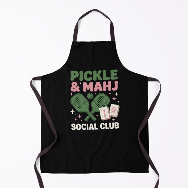 Item preview, Pickle & Mahj Social Club Pickleball Mahjong Player designed and sold by SofenArt.