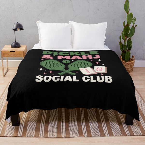 Item preview, Pickle & Mahj Social Club Pickleball Mahjong Player designed and sold by SofenArt.
