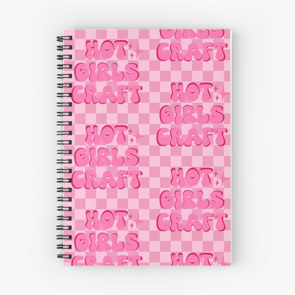 Item preview, Hot Girls Craft (Pink Checkered) designed and sold by gennyevans.