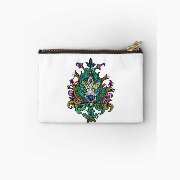 Item preview, Royal Lotus - Ornate Folk Bloom Mandala designed and sold by Selena.m.studio.