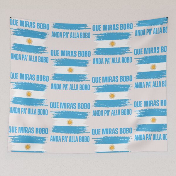Item preview, Argentina Flag ,Gaucho de Buenos Aires ,Que Miras Bobo designed and sold by erozzz.