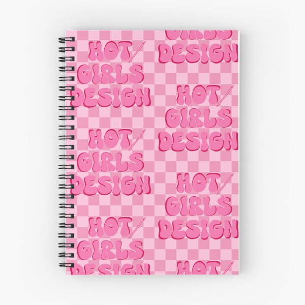 Item preview, Hot Girls Design (Pink Checkered) designed and sold by gennyevans.
