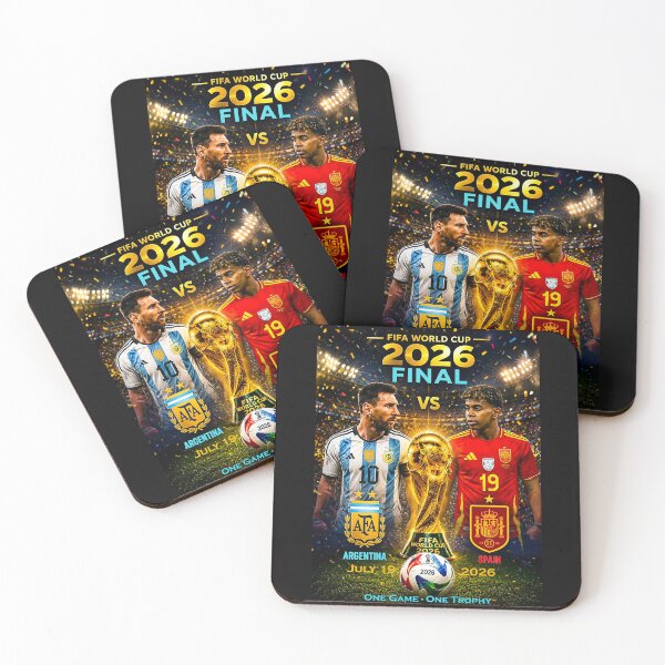 Item preview, FIFA 2026 WORLD CUP FINAL- Argentina vs Spain - One Game - One Trophy designed and sold by DBM Photo Art 1.