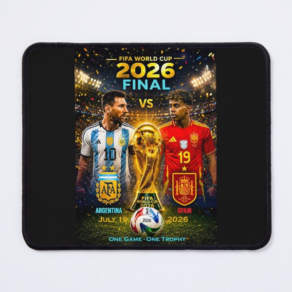 Item preview, FIFA 2026 WORLD CUP FINAL- Argentina vs Spain - One Game - One Trophy designed and sold by DBM Photo Art 1.